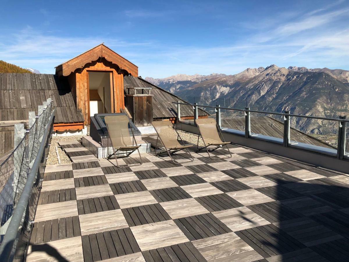 Penthouse "Bond 007" 120 M2 Piscine Sauna Risoul 1850 外观 照片