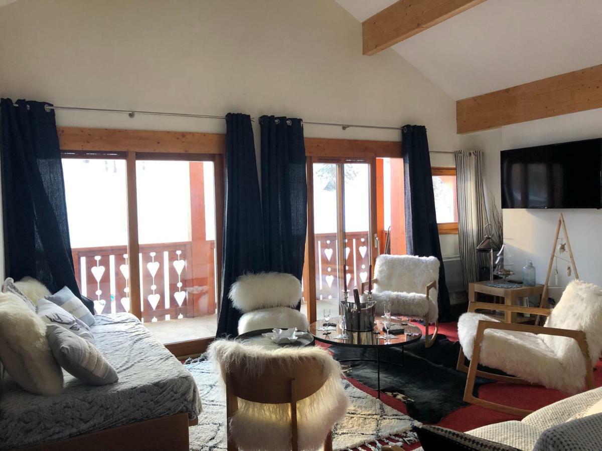 Penthouse "Bond 007" 120 M2 Piscine Sauna Risoul 1850 外观 照片